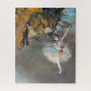 Edgar Degas - De ster/danser in het werkgebied Legpuzzel