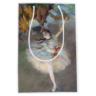Edgar Degas - De ster/danser in het werkgebied Medium Cadeauzakje