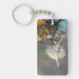 Edgar Degas - De ster/danser in het werkgebied Sleutelhanger