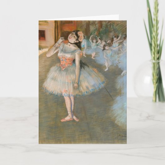 Edgar Degas - De ster Kaart (Voorkant)