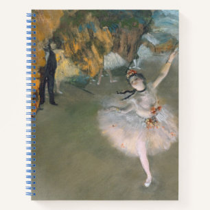 Edgar Degas De ster of danser in het werkgebied Notitieboek