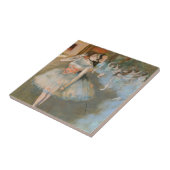 Edgar Degas - De ster Tegeltje (Zijkant)
