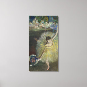 Edgar Degas Einde van een Arabesch, 1877 Canvas Afdruk
