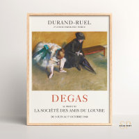Edgar Degas En Attente Impression Impressionniste