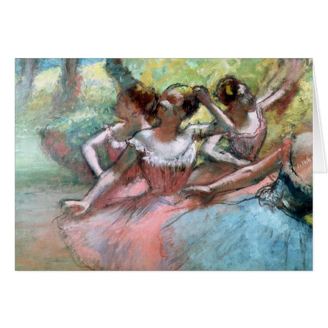Edgar Degas | Four ballerinas (Devant horizontal)