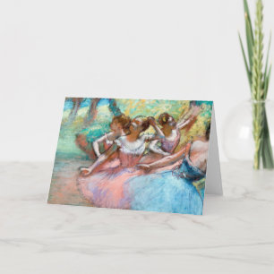 Edgar Degas - Four Ballerinas on Stage Kaart