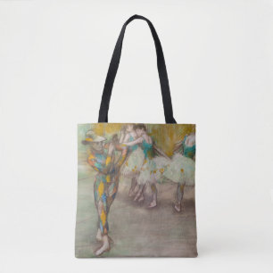 Edgar Degas - Harlequin Dance Draagtas