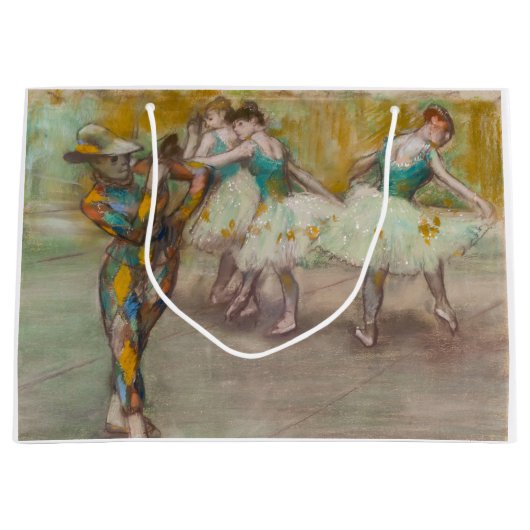 Edgar Degas - Harlequin Dance Groot Cadeauzakje (Voorkant)