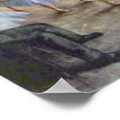 Edgar Degas - Heroefening van ballet Poster (Hoek)