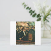 Edgar Degas Het Orchestra van de Opera Briefkaart (Staand voorkant)