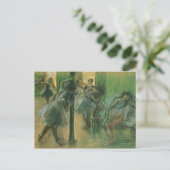Edgar Degas | Hoorzittingen met dansers Briefkaart (Staand voorkant)
