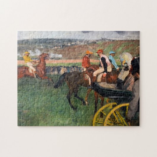 Edgar Degas - In de Reizen Legpuzzel (Horizontaal)