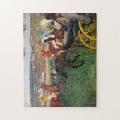 Edgar Degas - In de Reizen Legpuzzel (Verticaal)