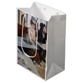 Edgar Degas - in een cafe / de Absinthe Medium Cadeauzakje (Voorkant Gekanteld)