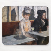 Edgar Degas - in een cafe / de Absinthe Muismat (Voorkant)