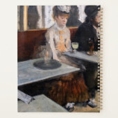 Edgar Degas - in een cafe / de Absinthe Planner (Achterkant)