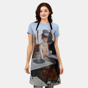 Edgar Degas - in een cafe / de Absinthe Schort