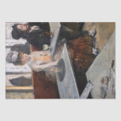 Edgar Degas - in een cafe / de Absinthe Tissuepapier (Voorkant)