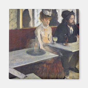 Edgar Degas In een cafe of de Absinthe Magneet
