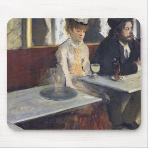 Edgar Degas   In een cafe of de Absinthe Muismat