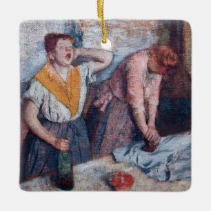 Edgar Degas - Ironing voor vrouwen Keramisch Ornament