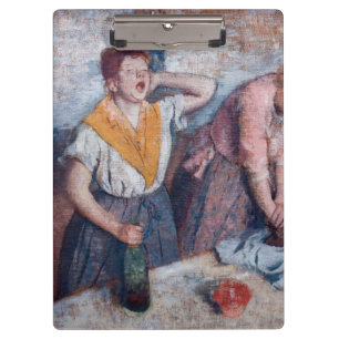 Edgar Degas - Ironing voor vrouwen Klembord