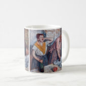 Edgar Degas - Ironing voor vrouwen Koffiemok (Voorkant rechts)