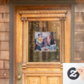 Edgar Degas - Ironing voor vrouwen Raamsticker (Huis Deur)