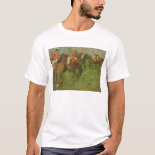 Edgar Degas Jockeys 1886-90 T-shirt