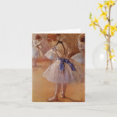 Edgar Degas Kaart van de Nota van de "Van de Dans (Gele Bloem)