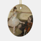 Edgar Degas Keramisch Ornament (Rechts)