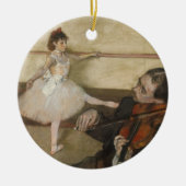 Edgar Degas Keramisch Ornament (Voorkant)