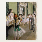 Edgar Degas - La Classe de danse (Dos)