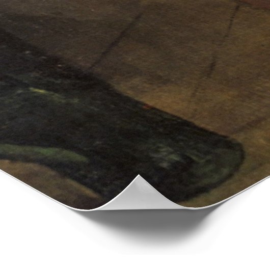 Edgar Degas La Classe de Danse Poster (Hoek)