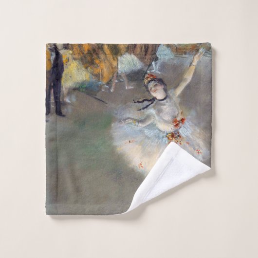 Edgar Degas - L'Étoile / Danseur sur scène (Gant de toilette)