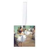 Edgar Degas - Masterstuks Selection Kubus Ornament (Voorkant)