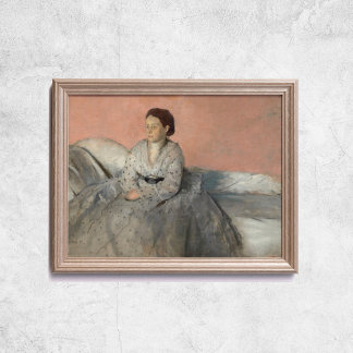Edgar Degas Mevrouw Rene Impressionisme Art Poster