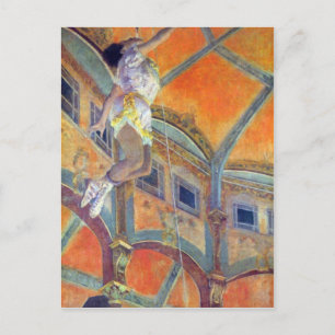 Edgar Degas - Miss Lala in Circus Fernando Briefkaart