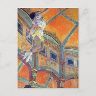 Edgar Degas - Miss Lala in Circus Fernando Briefkaart