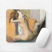 Edgar Degas | Na het bad droognek Muismat (Met muis)