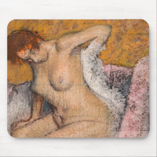 Edgar Degas - Na het bad Muismat