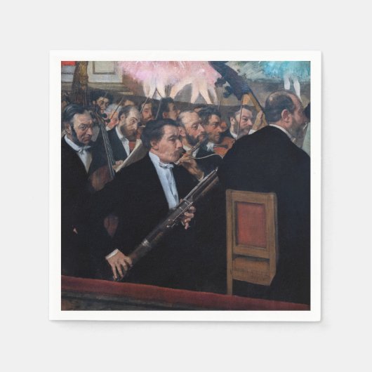Edgar Degas - Orchestra in de Opera Servet (Voorkant)