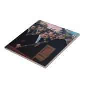 Edgar Degas - Orchestra in de Opera Tegeltje (Zijkant)