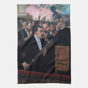 Edgar Degas - Orchestra in de Opera Theedoek
