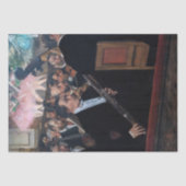 Edgar Degas - Orchestra in de Opera Tissuepapier (Voorkant)
