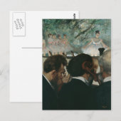 Edgar Degas | Orchestra Musicians Briefkaart (Voorkant / Achterkant)