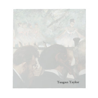 Edgar Degas | Orchestra Musicians Notitieblok
