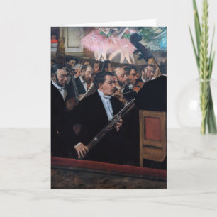 Edgar Degas - Orkest bij de Opera Kaart