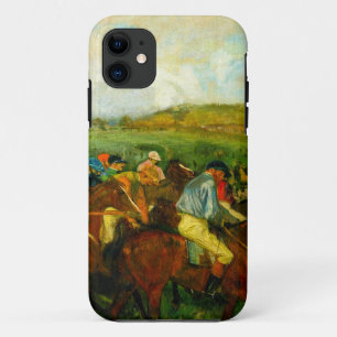 Edgar Degas Paardrijden iPhone 11 Hoesje