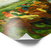 Edgar Degas Paardrijden Foto Afdruk (Hoek)